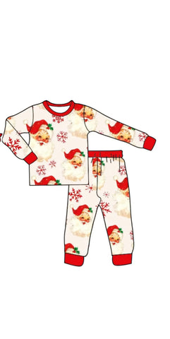 Boys Christmas Santa Clause PJ set (Long Sleeve) Sold individually